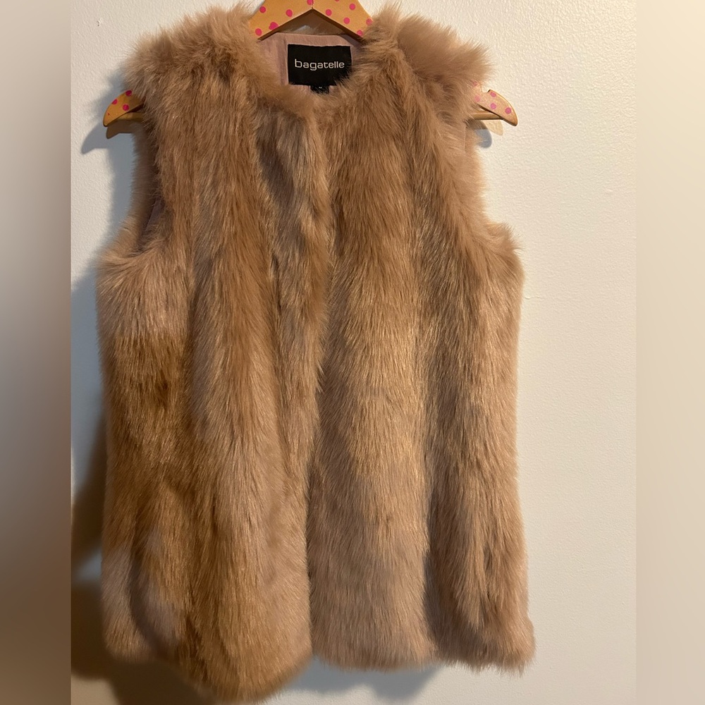 Medium faux fur vest Bagatelle